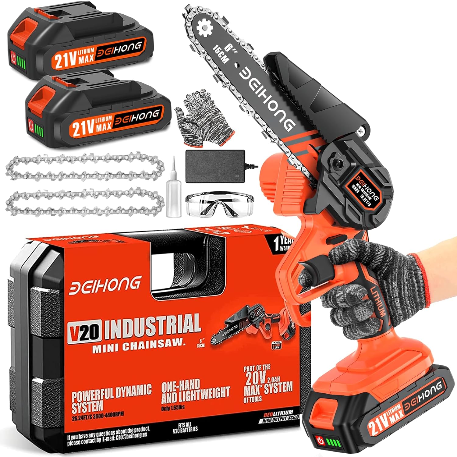 BEI & HONG Mini Chainsaw